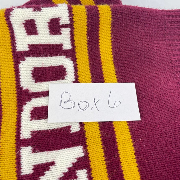 Pottery Barn Bedding Pottery Barn Teen Harry Potter Gryffindor Striped Knit Throw Poshmark